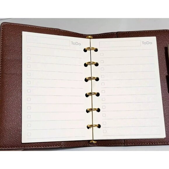 fits Louis Vuitton PM Small LV Agenda: 60 Pages TO-DO Refill Paper - Picture 1 of 1